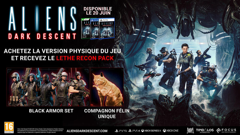 Aliens Dark Descent - Occasion XBOX SERIES X