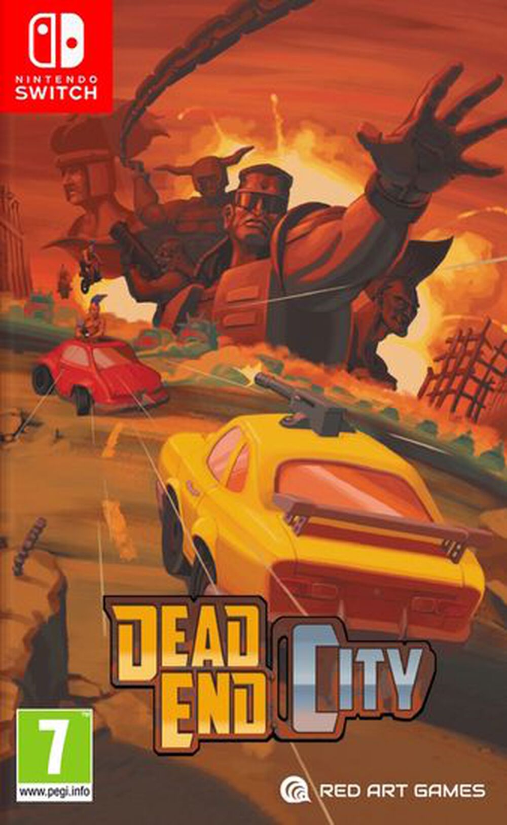 Pochette avant du jeu Dead End City SWITCH