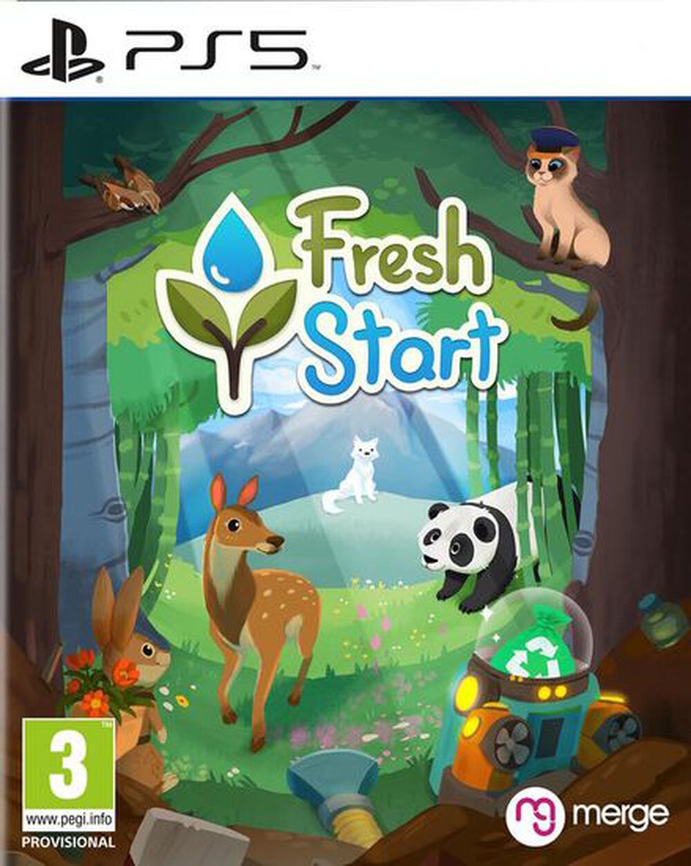 Pochette avant du jeu Fresh Start PS5