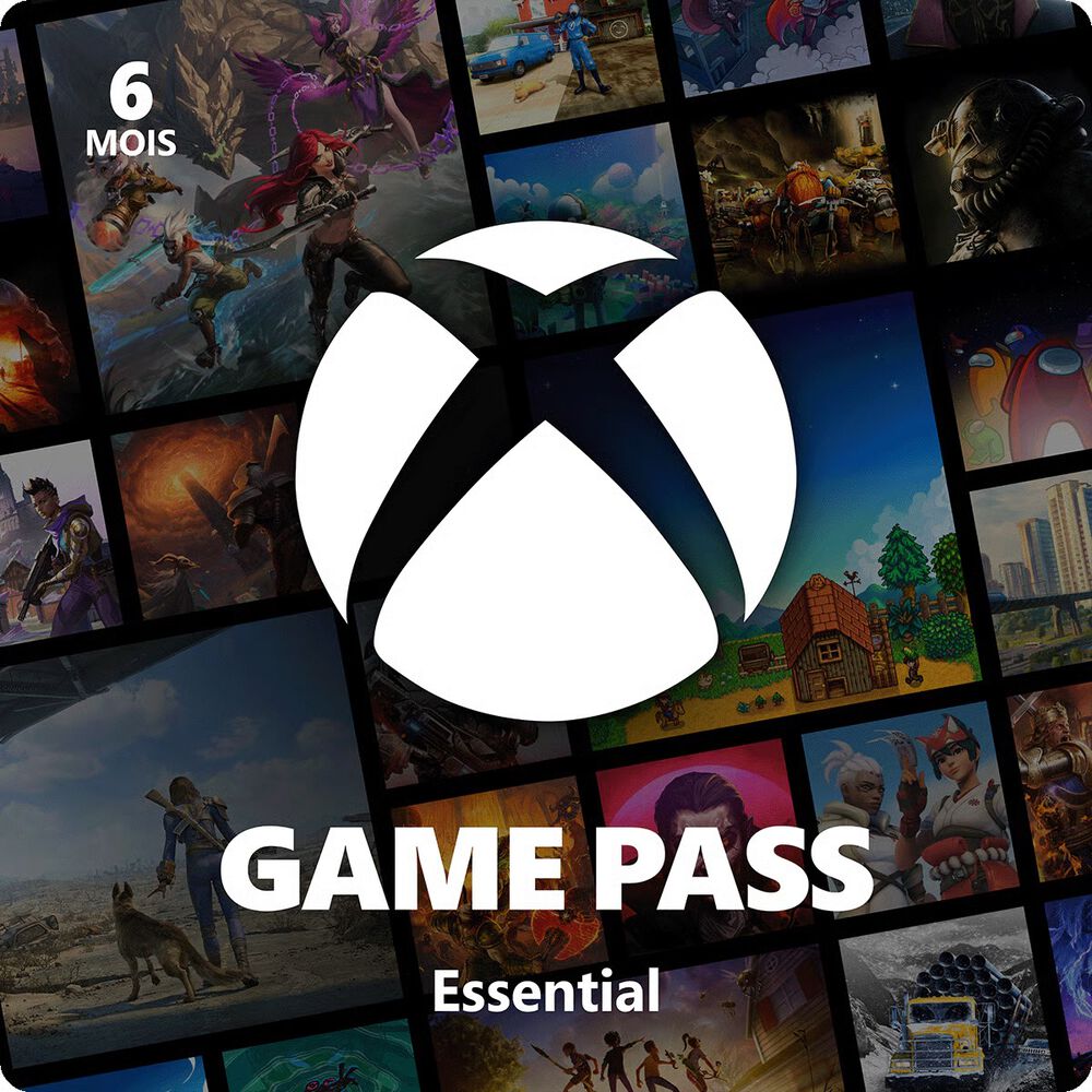 Xbox Game Pass Essential 6 Mois - Xbox Series - Standard
