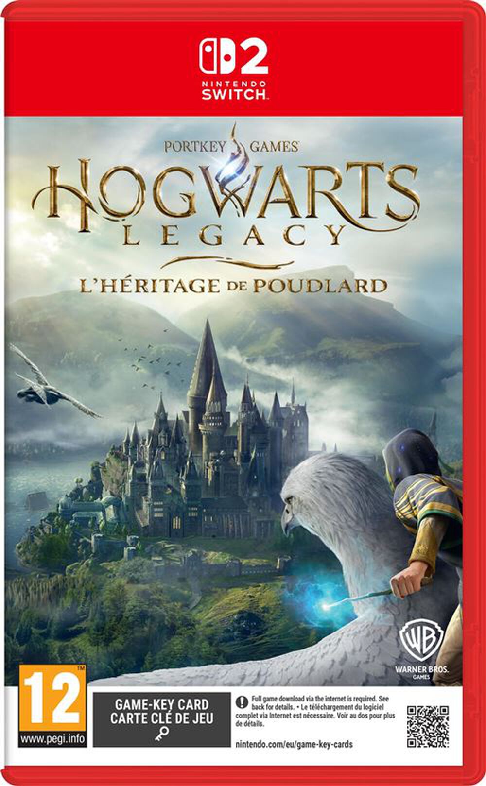 Pochette avant du jeu Hogwarts Legacy: L'Héritage de Poudlard Nintendo Switch 2