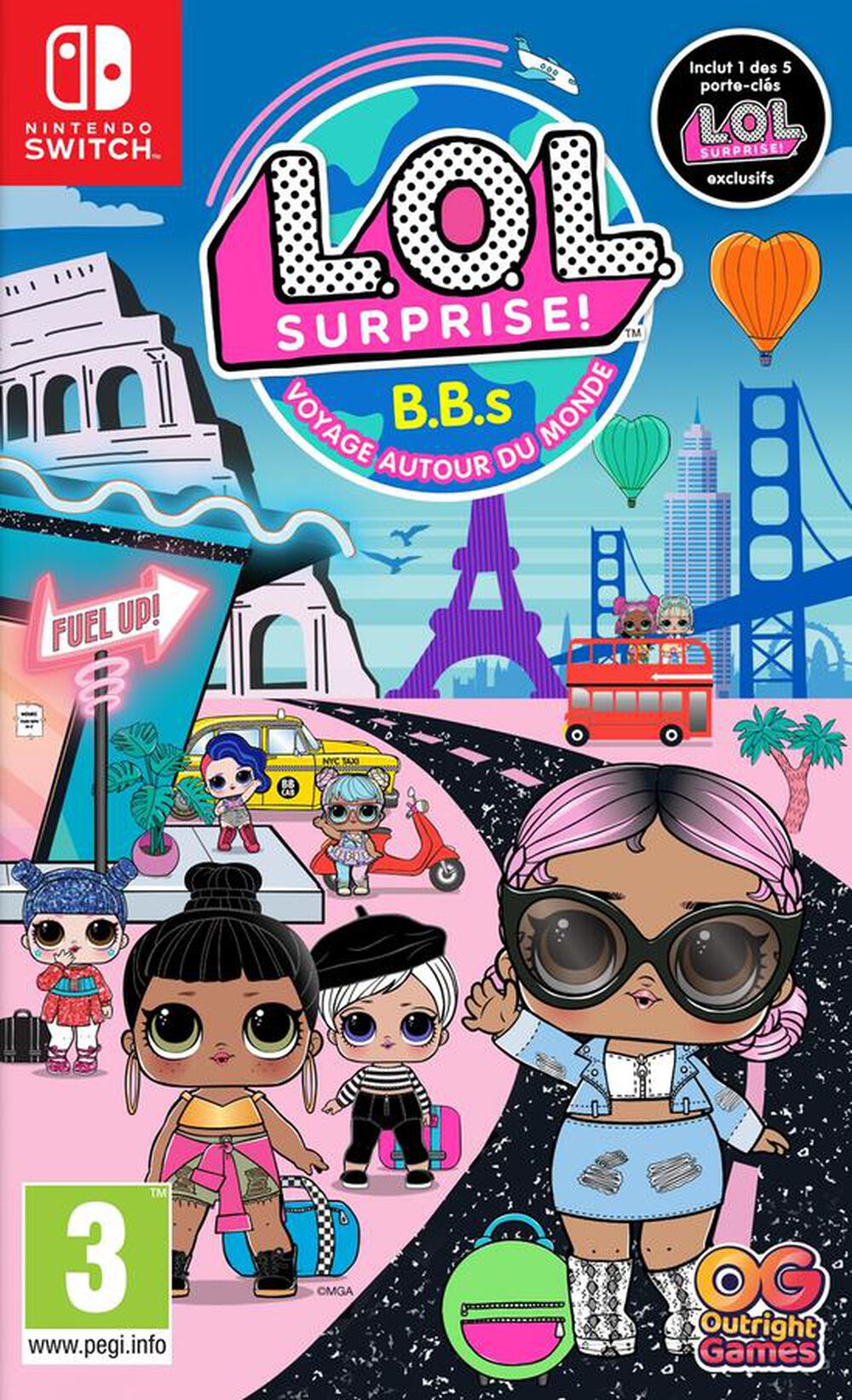L.o.l. Surprise! B.b.s Voyage Autour Du Monde - Occasion SWITCH