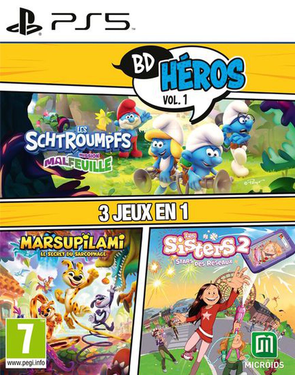 Pack BD Heros Vol.1 PS5