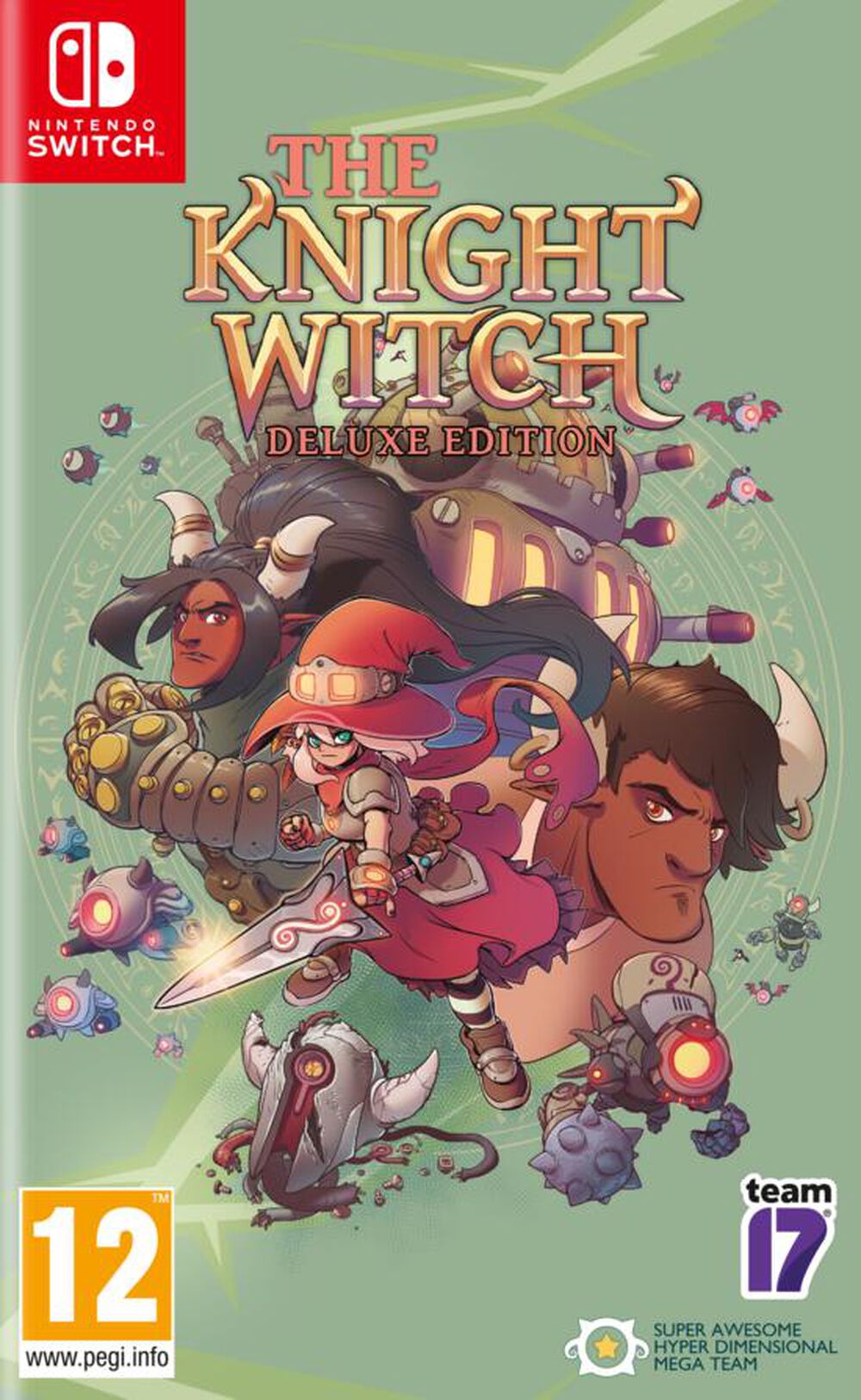 Pochette avant du jeu The Knight Witch Deluxe Edition Nintendo Switch