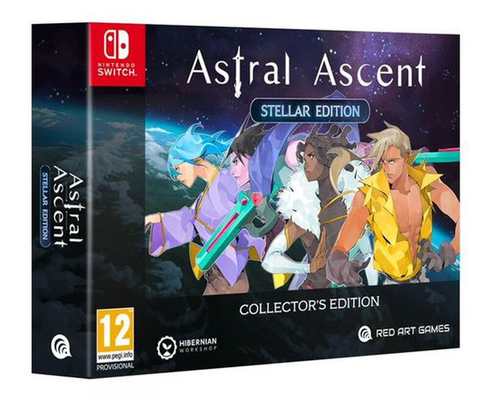Pochette avant du jeu Astral Ascent Stellar Edition Collector Edition SWITCH