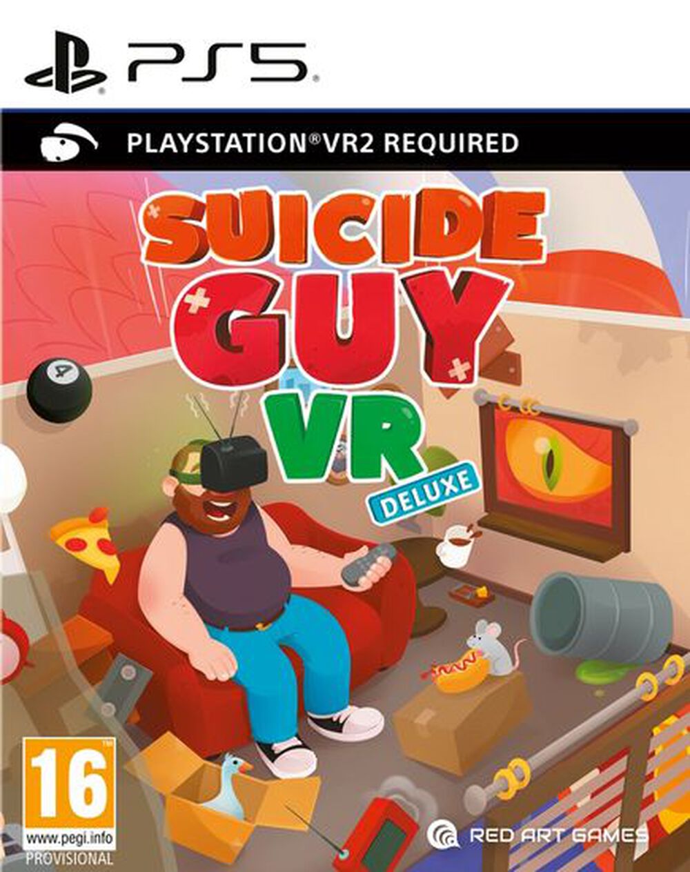 Pochette avant du jeu Suicide Guy Deluxe Psvr2 Requis PS5