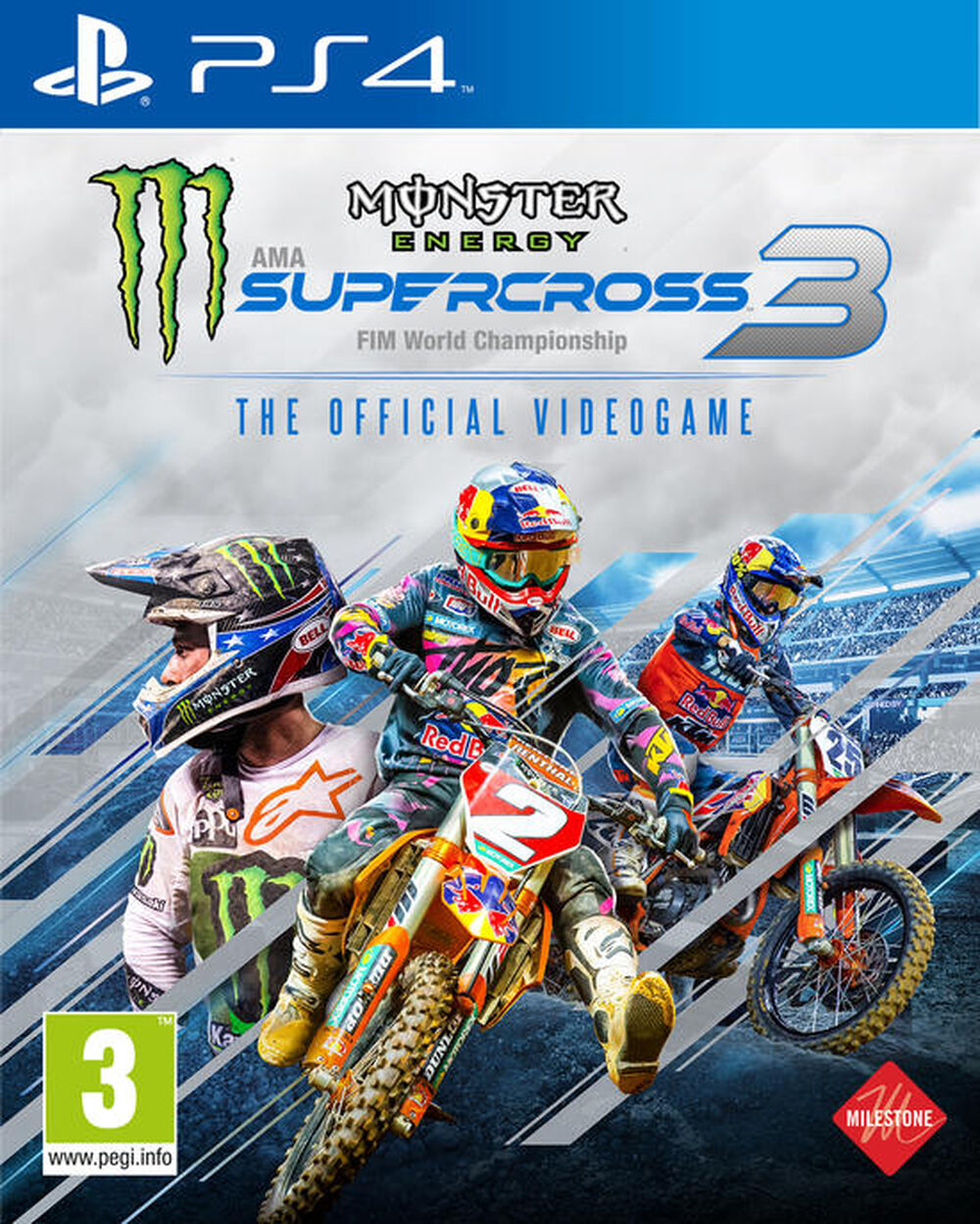 Monster Energy Supercross 3 - Occasion PS4