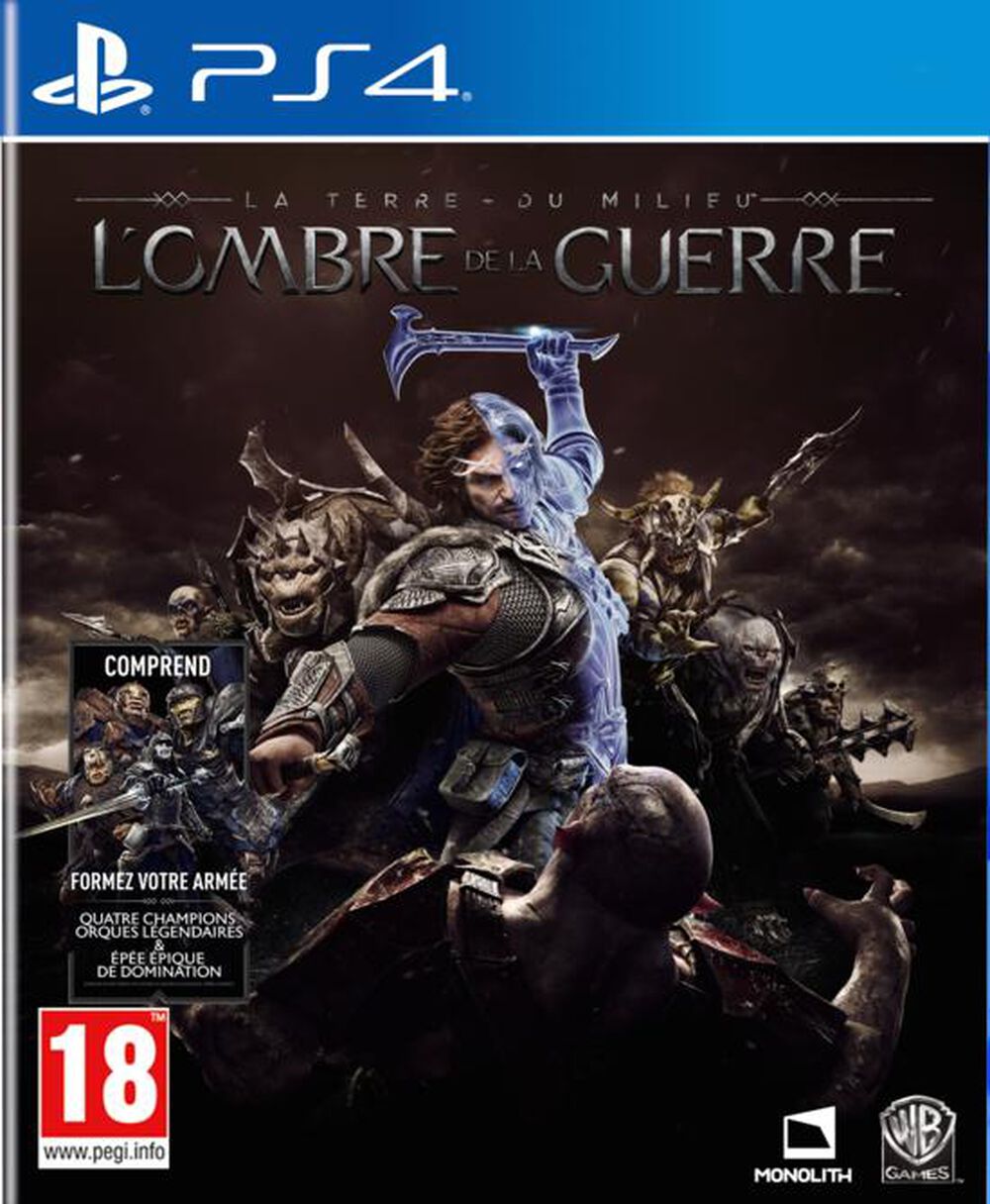 La Terre Du Milieu L'ombre De La Guerre - Occasion PS4