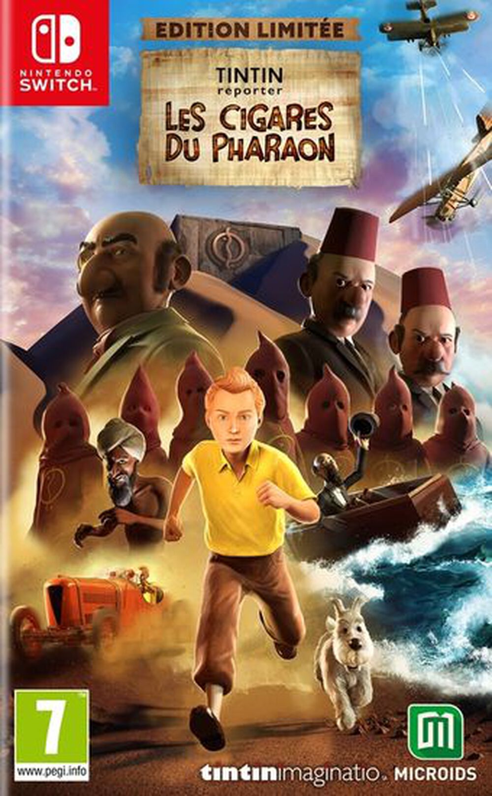 Tintin Reporter Les Cigares Du Pharaon - Occasion Switch