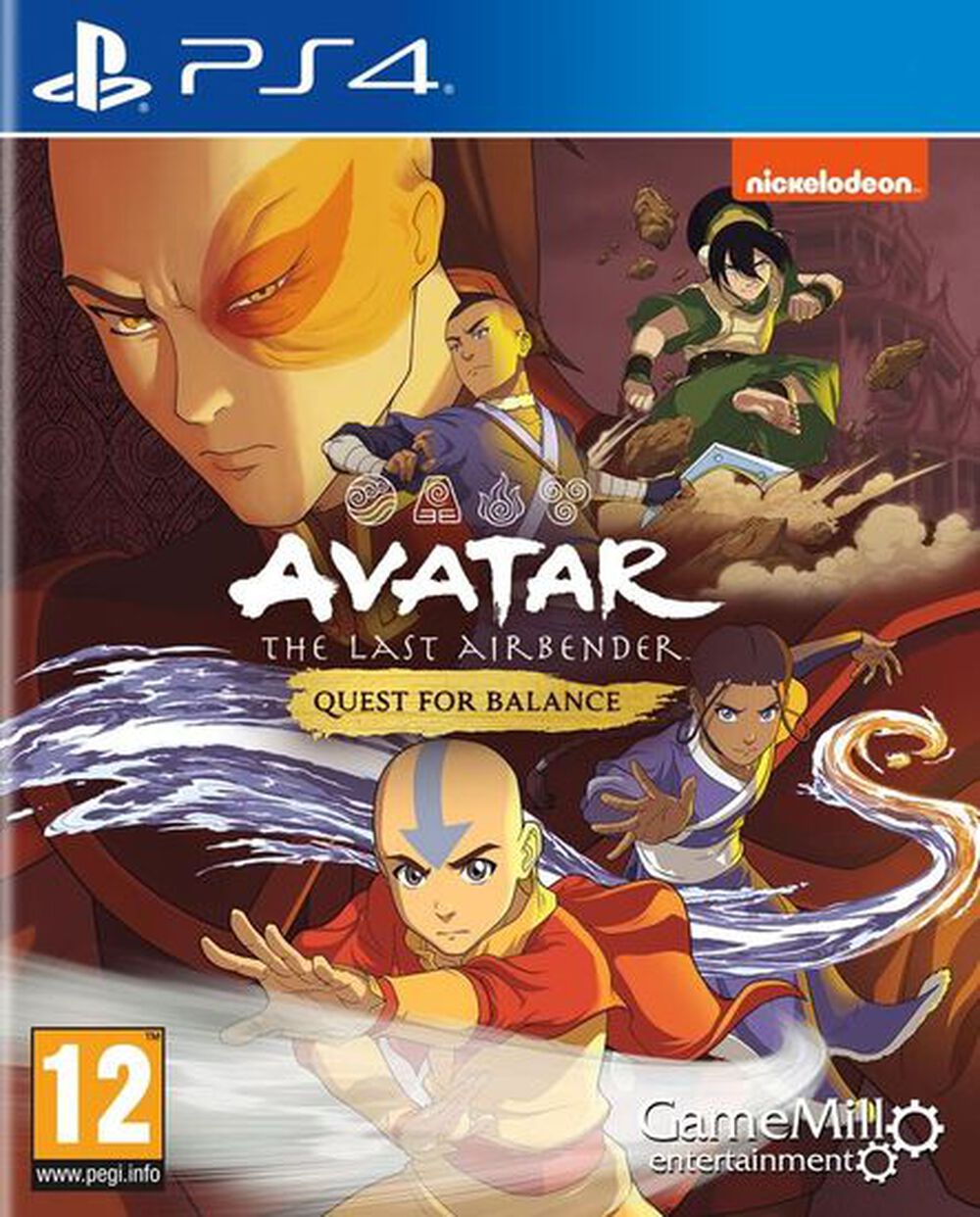 Gamemill Entertainment Avatar The Last Airbender Quest For Balance - Occasion PS4
