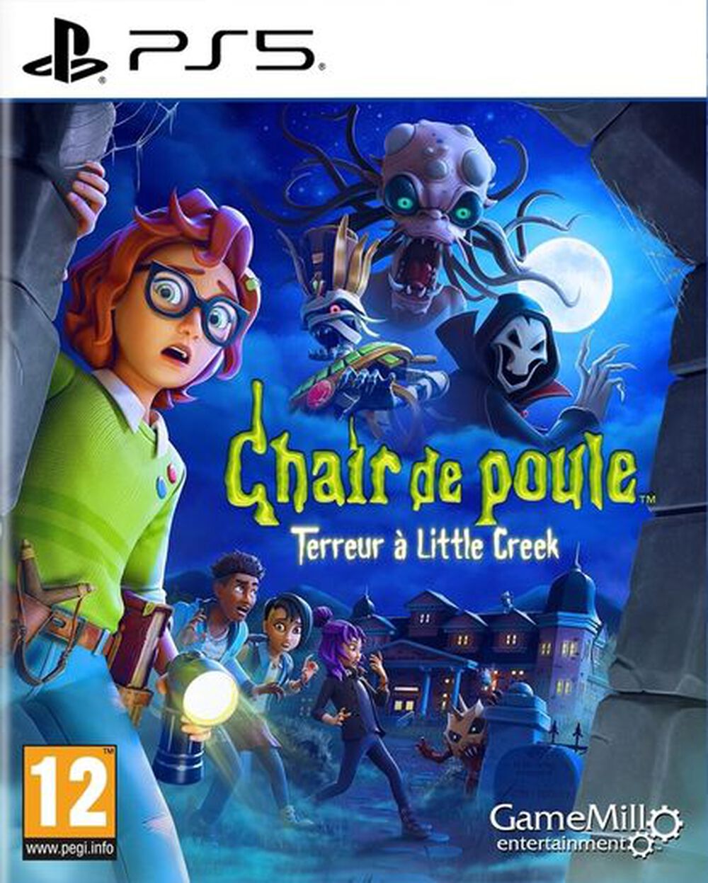 Pochette avant du jeu Chair De Poule Terreur ? Little Creek PS5