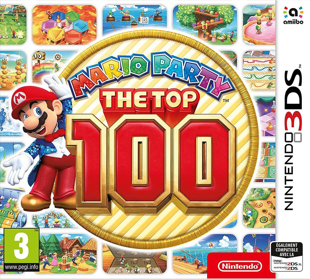 Mario Party The Top 100 - Occasion 3DS