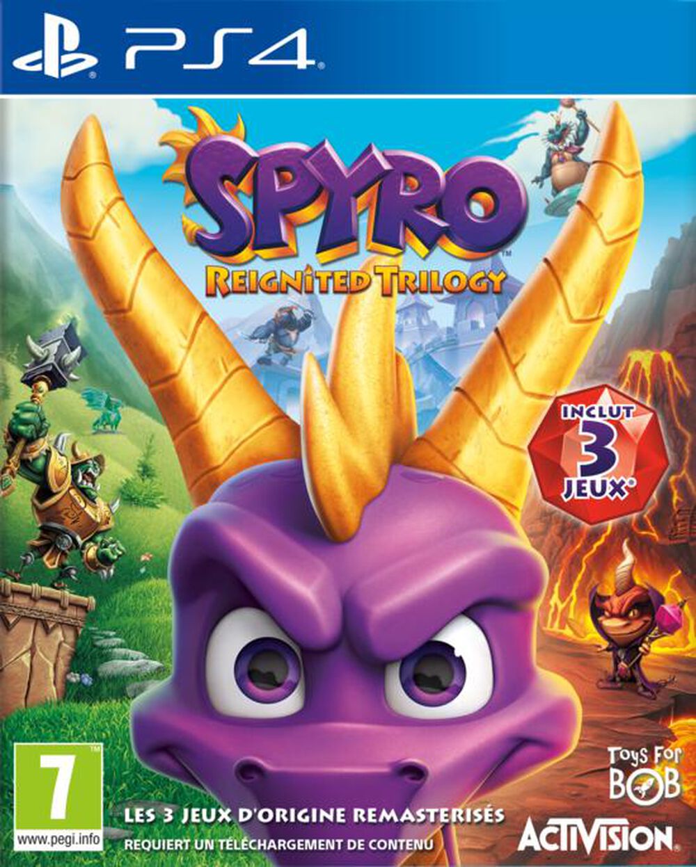Spyro Reignited Trilogy - Occasion PS4