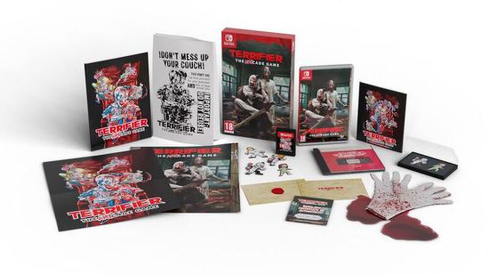 Pochette avant du jeu Terrifier The Art-cade Game Collector Edition SWITCH