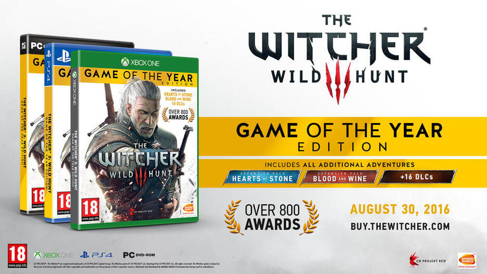 The Witcher 3 Wild Hunt Goty - Occasion XBOXONE