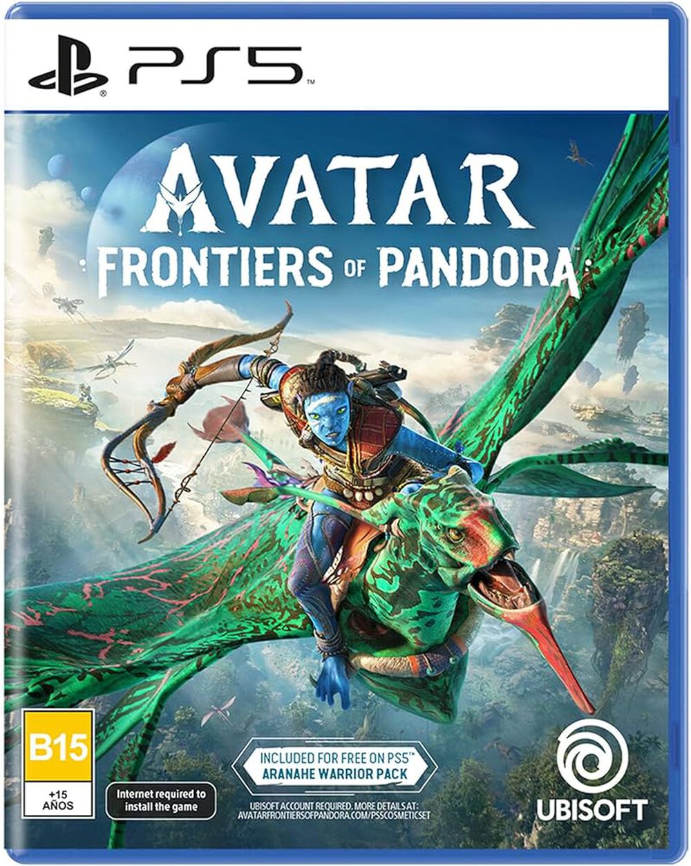 Pochette avant du jeu Avatar: Frontiers of Pandora PS5
