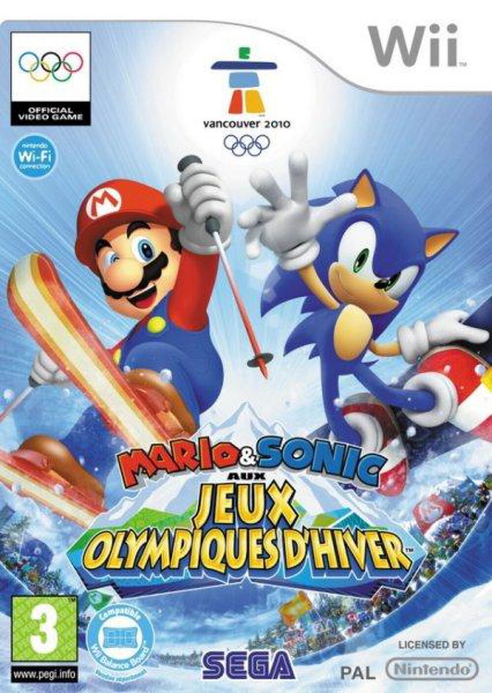 Mario & Sonic Aux J.o D'hiver - Occasion WII