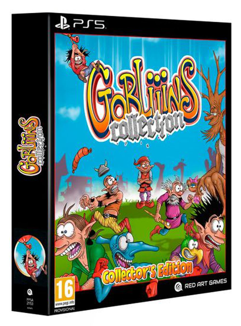 Pochette avant du jeu Gobliiins Collection Collector's Edition