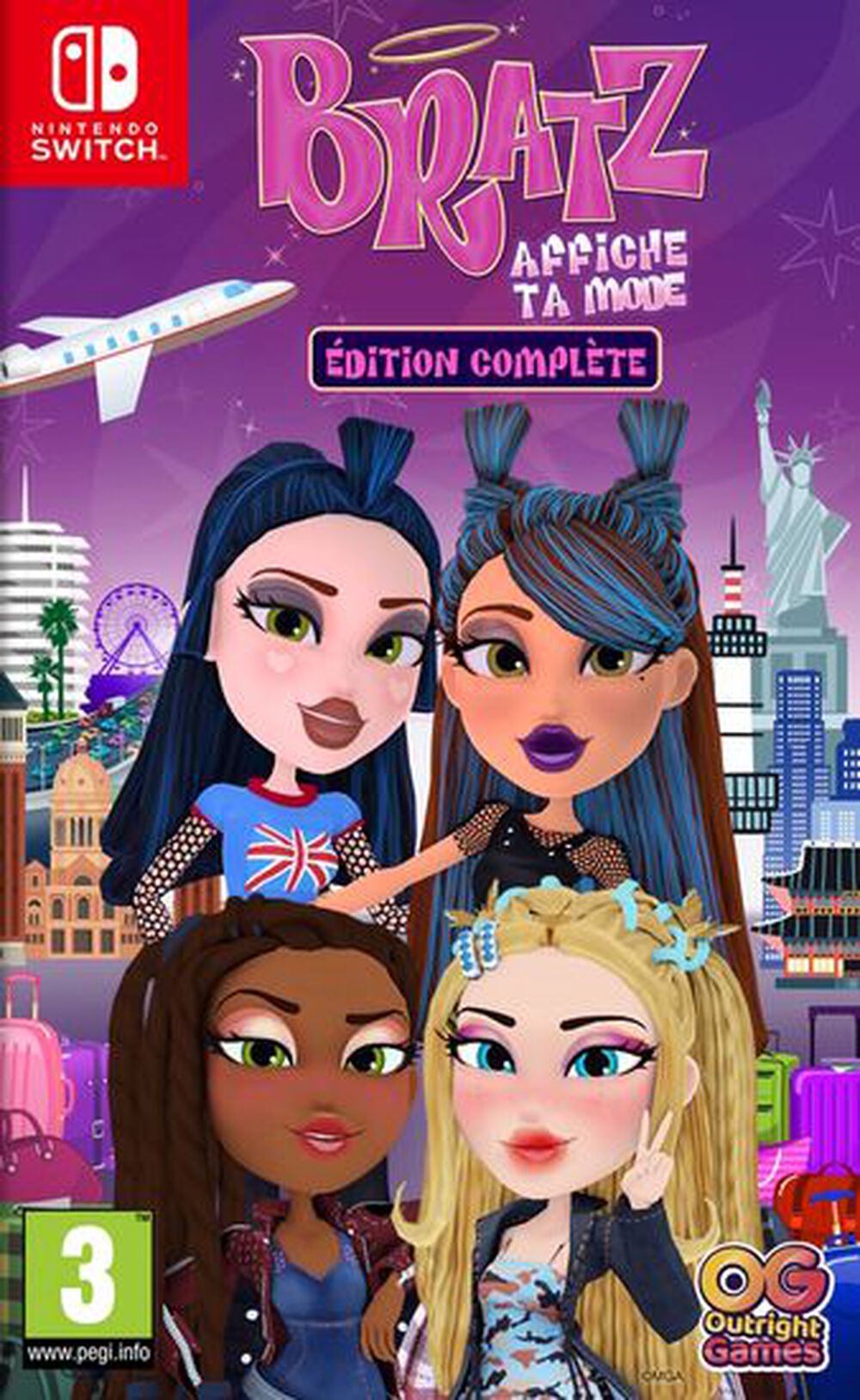 Pochette avant du jeu BRATZ: Affiche ta Mode Edition Complete SWITCH