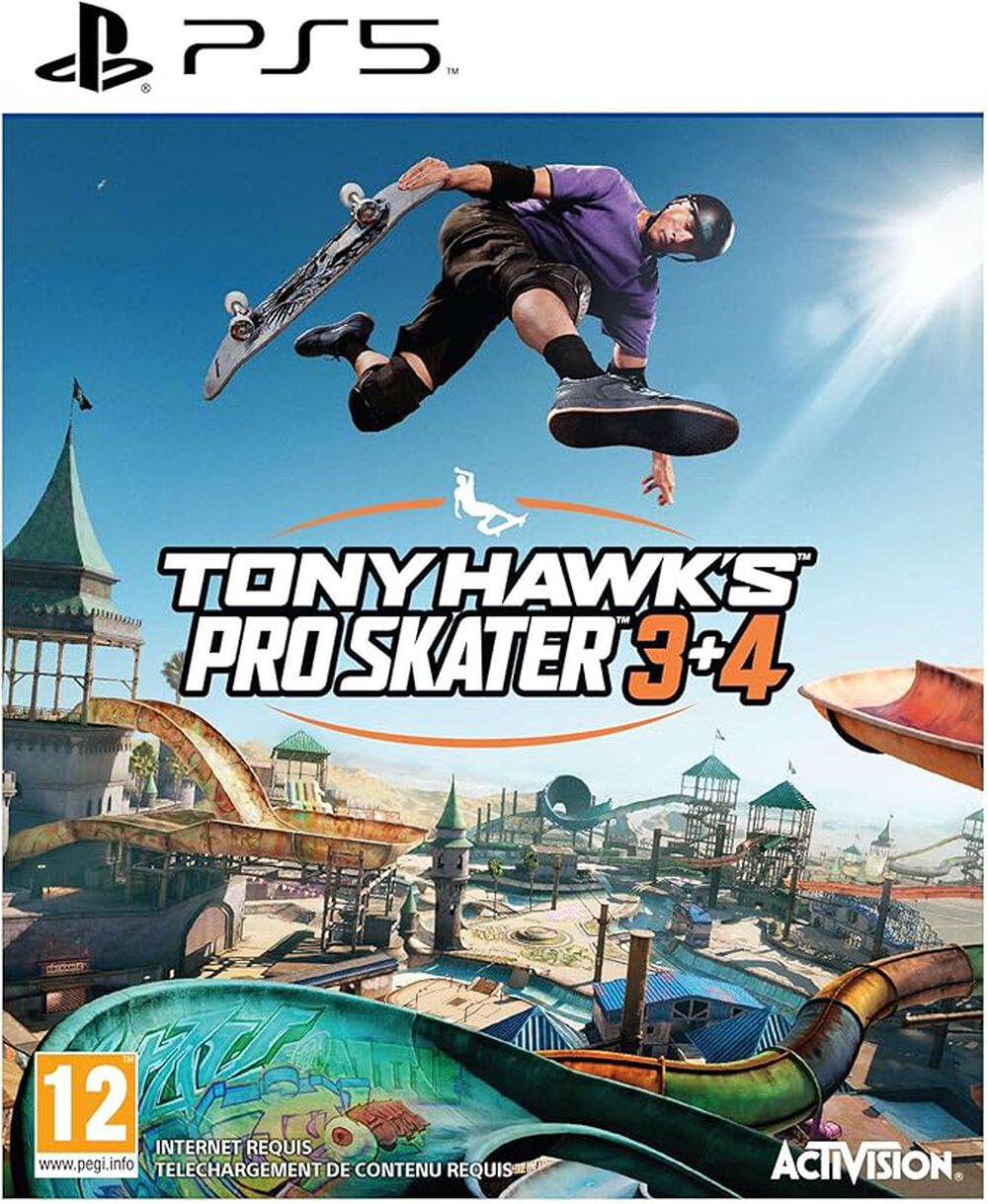 Pochette avant du jeu Tony Hawk's Pro Skater 3 + 4 PS5