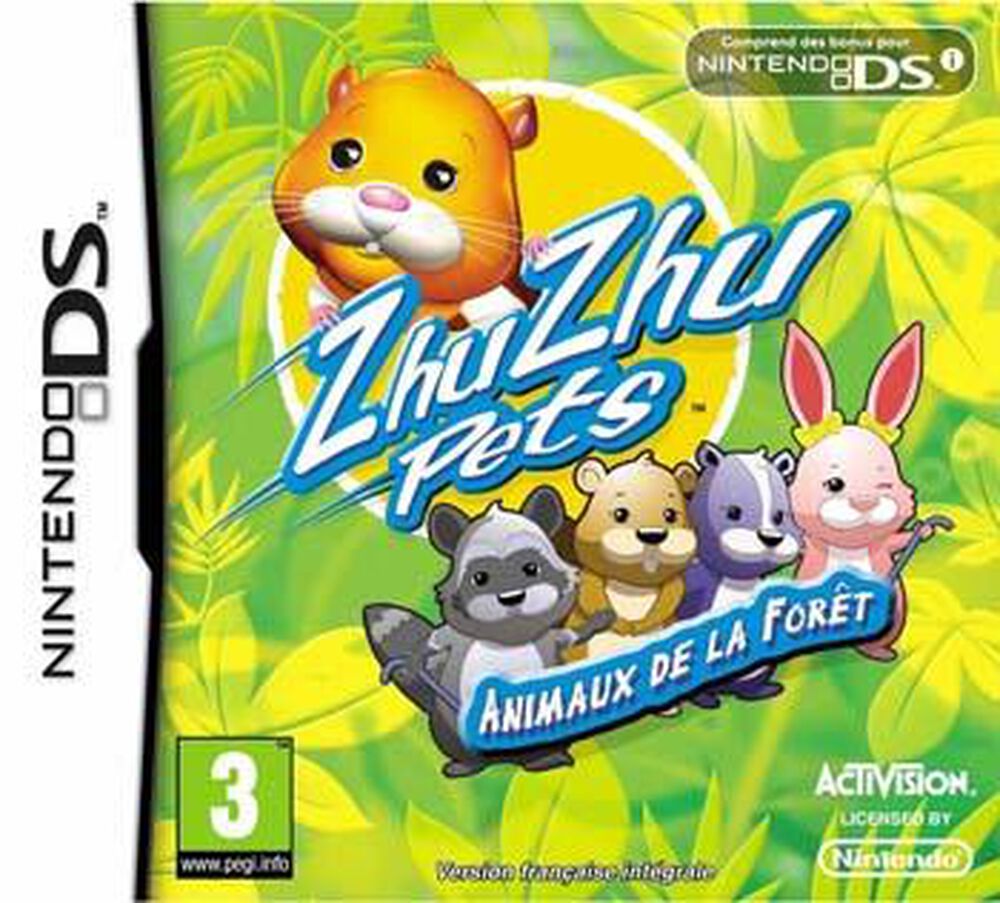 Zhu Zhu Pets Animaux De La Forêt - Occasion DS