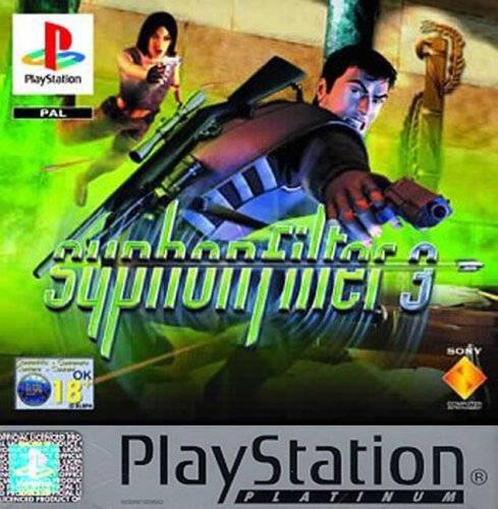 Syphon Filter 3 Platinum Occasion PlayStation