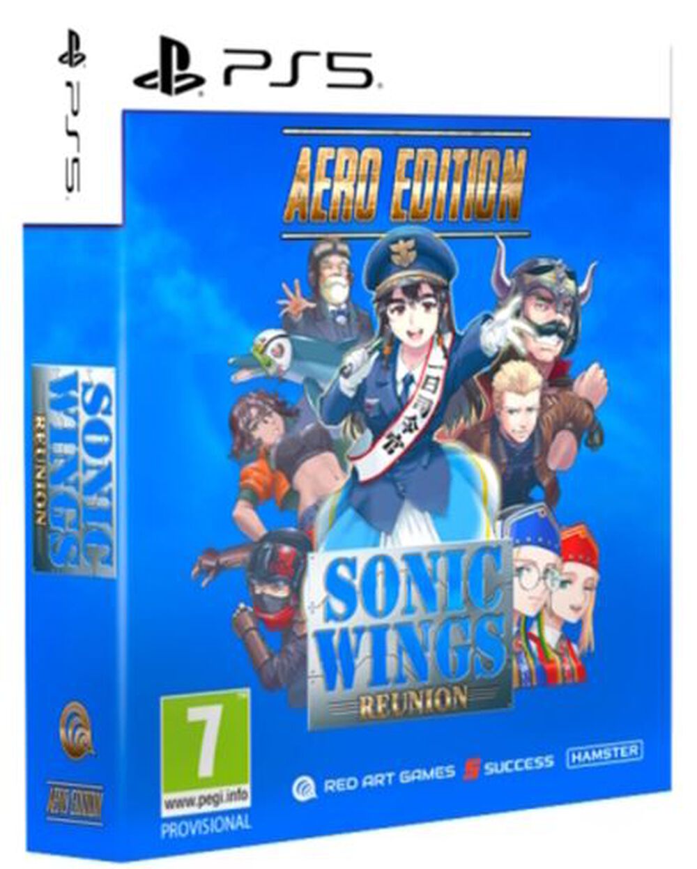Pochette avant du jeu Sonic Wings Reunion Collector's Edition PS5