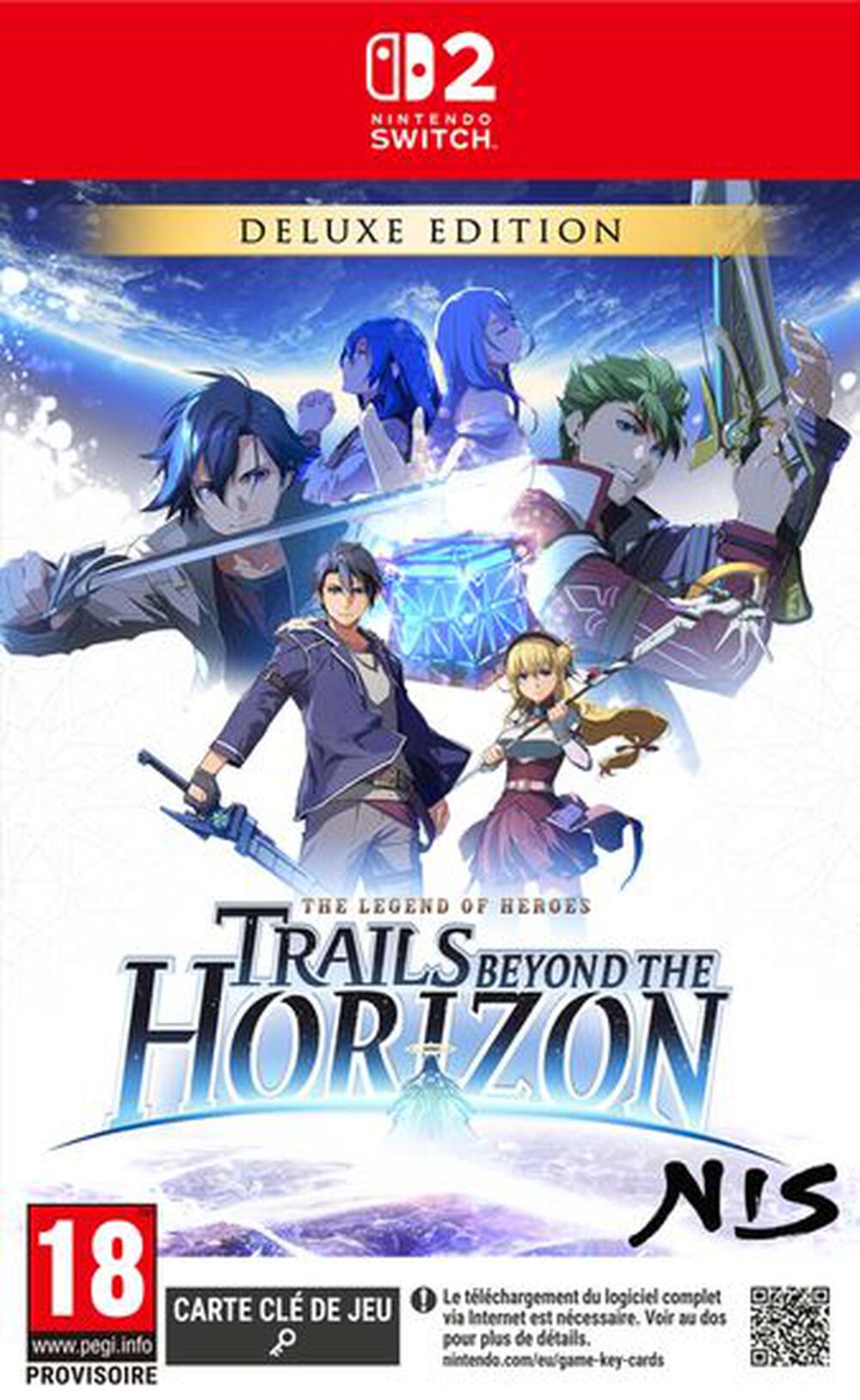 Pochette avant du jeu The Legend Of Heroes: Trails Beyond The Horizon Deluxe Edition SWITCH 2
