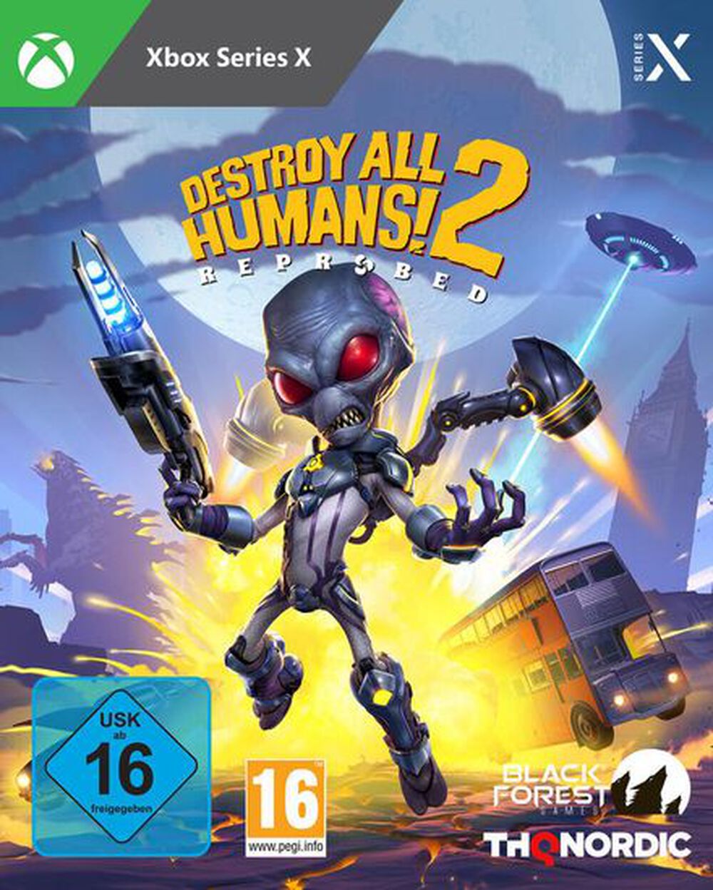 Jeux Reconditionnés Destroy All Humans! 2 Reprobed Occasion Xbox Series X