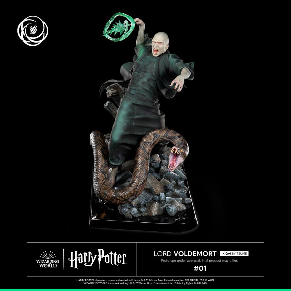 Statuette Ikigai Tsume - Harry Potter - Voldemort