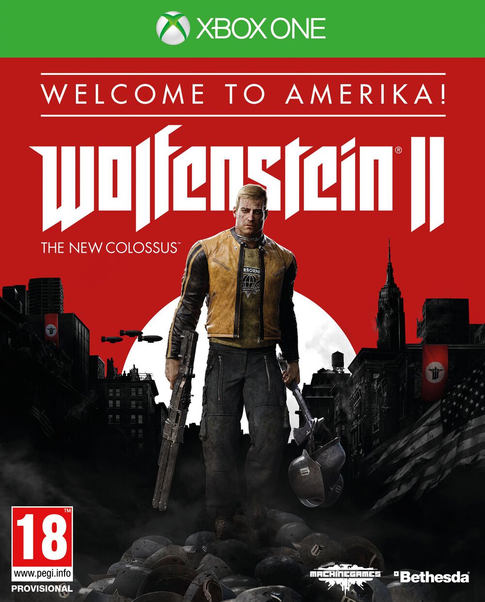 Wolfenstein II The New Colossus - Occasion XBOXONE