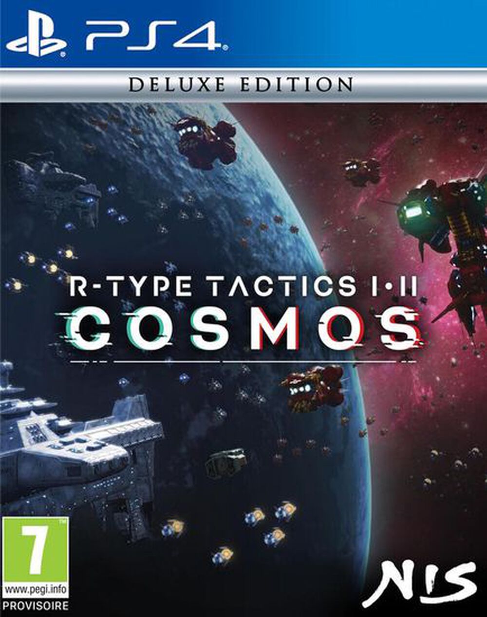 Pochette avant du jeu R-Type Tactics I & II Cosmos Deluxe Edition PS4