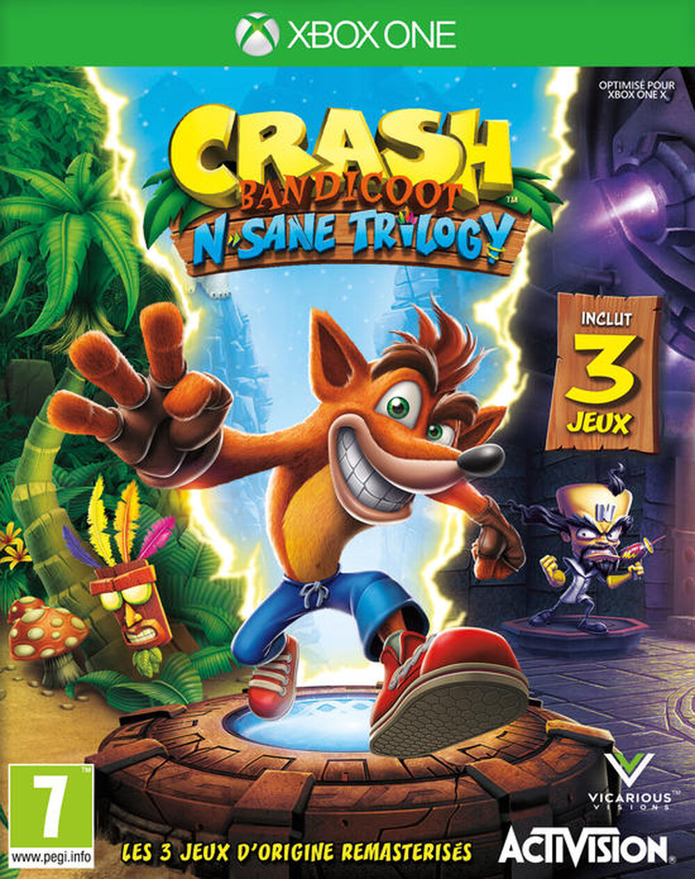 Crash Bandicoot N.sane Trilogy - Occasion XBOXONE
