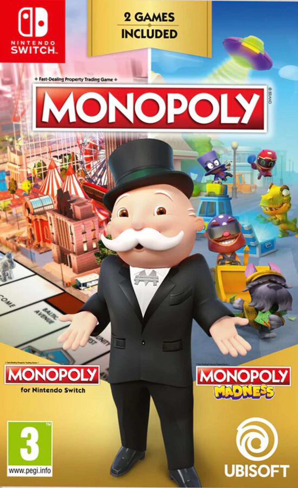 Monopoly Classic + Monopoly Madness - Occasion SWITCH