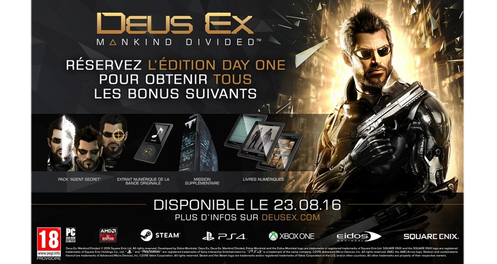 Deus Ex Mankind Divided - Occasion PS4