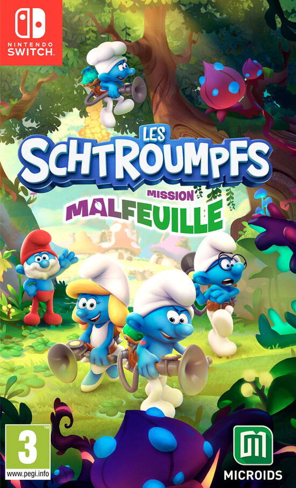 Les Schtroumpfs Mission Malfeuille - Occasion SWITCH