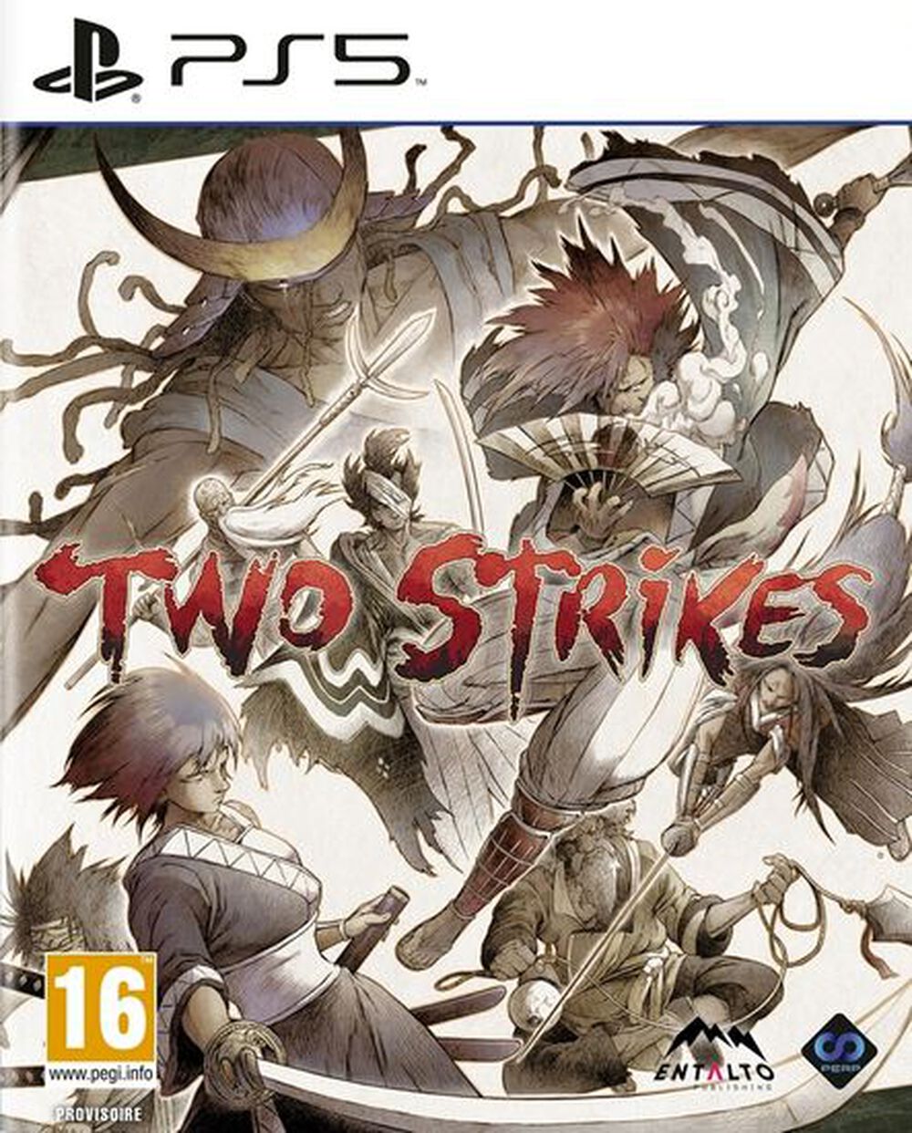 Pochette avant du jeu Two Strikes PS5