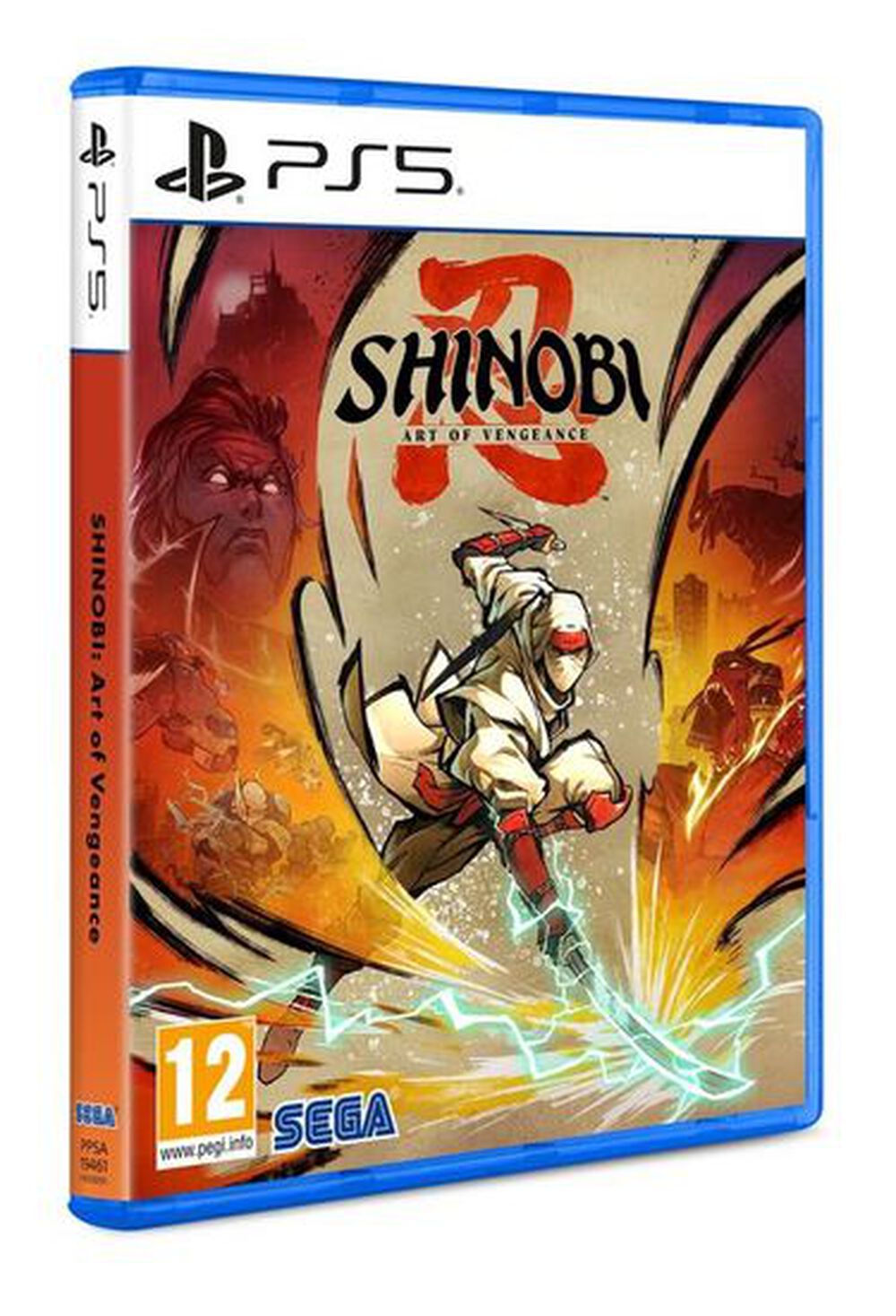 Pochette avant du jeu Shinobi Art Of Vengeance PS5