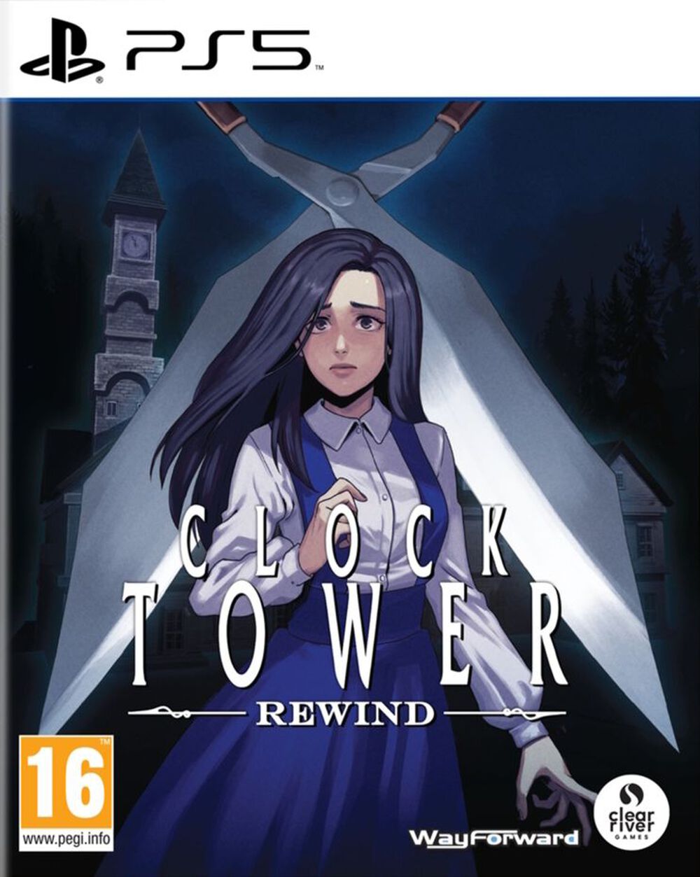 Pochette avant du jeu Clock Tower Rewind 