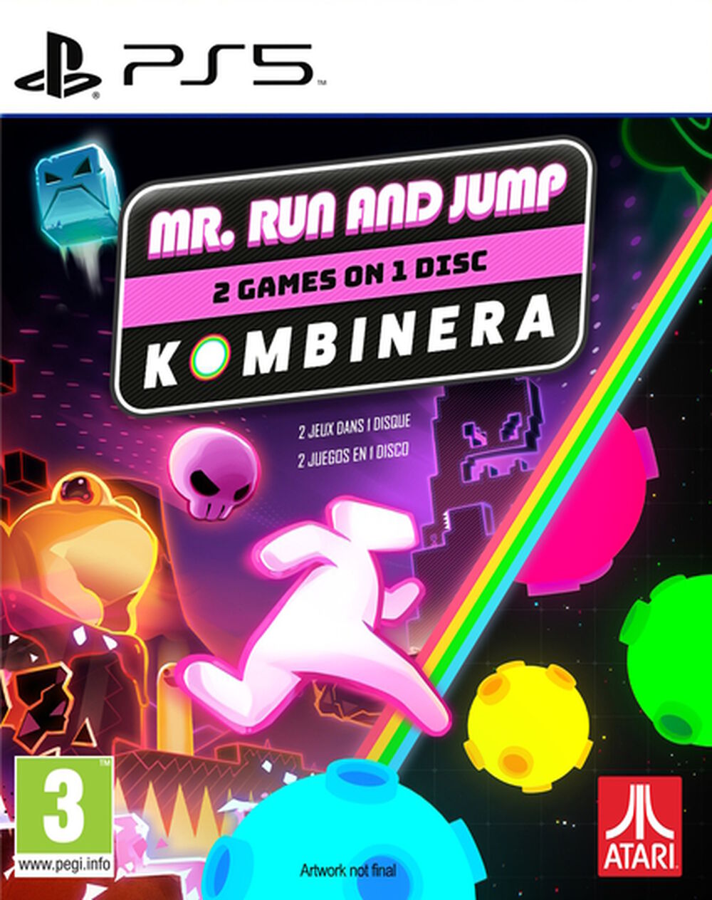 Pochette avant du jeu Mr. Run And Jump + Kombinera PS5