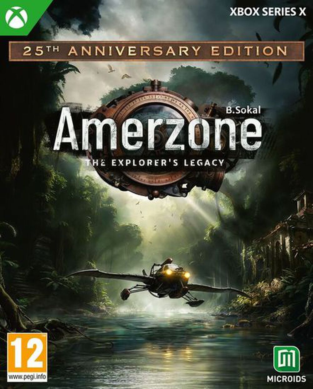 Pochette avant du jeu L'Amerzone: Le Testament de l'Explorateur Xbox Series X