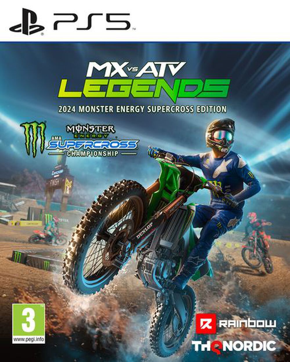 Thq Nordic Mx Vs Atv Legends 2024 Monster Energy Supercross - Occasion PS5