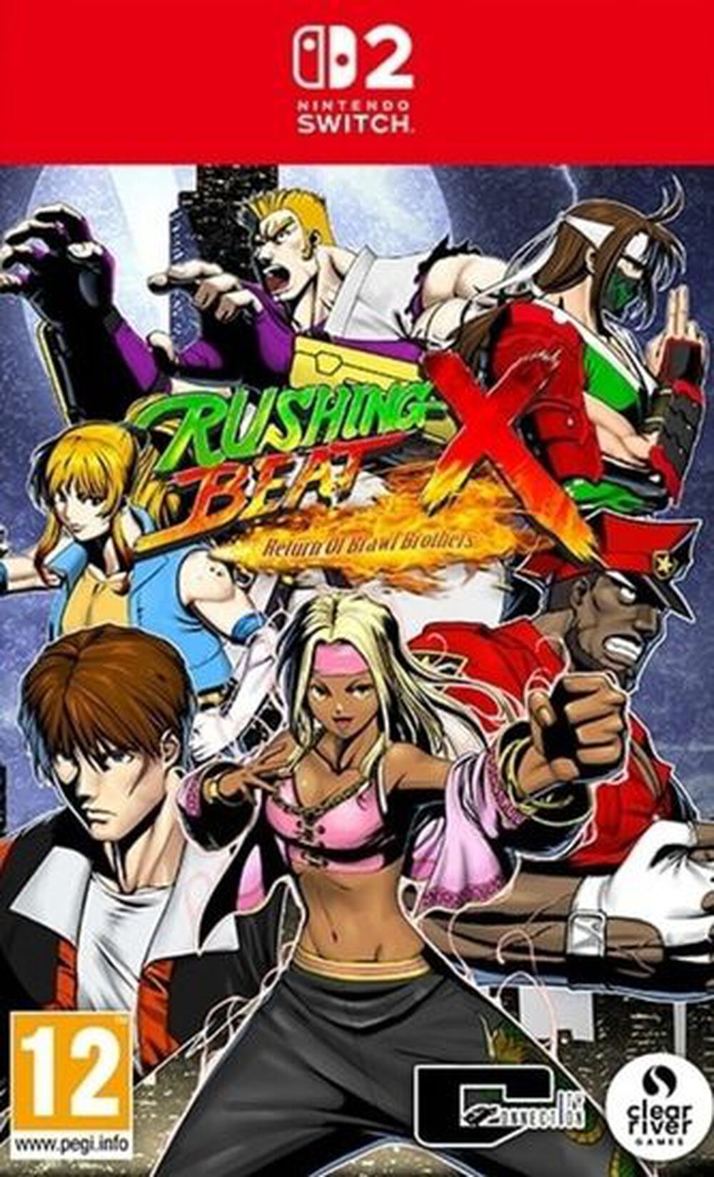 Rushing Beat X Return Of The Brawl Brothers sur Switch 2