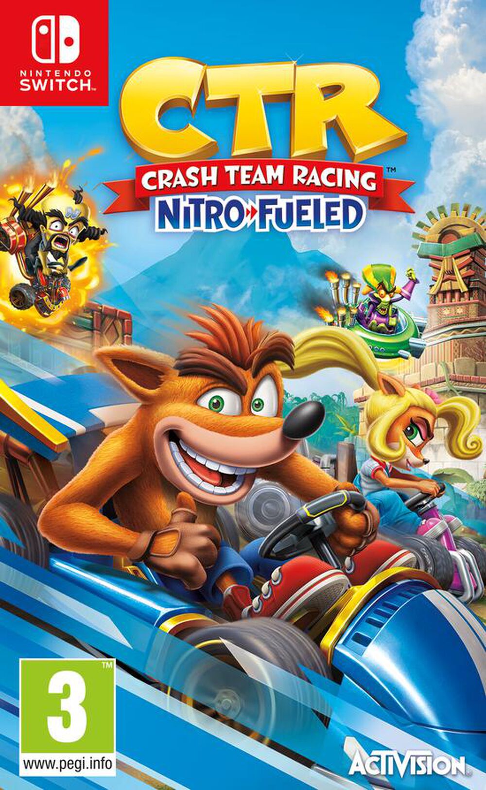 Crash Team Racing Nitro-fueled - Occasion SWITCH