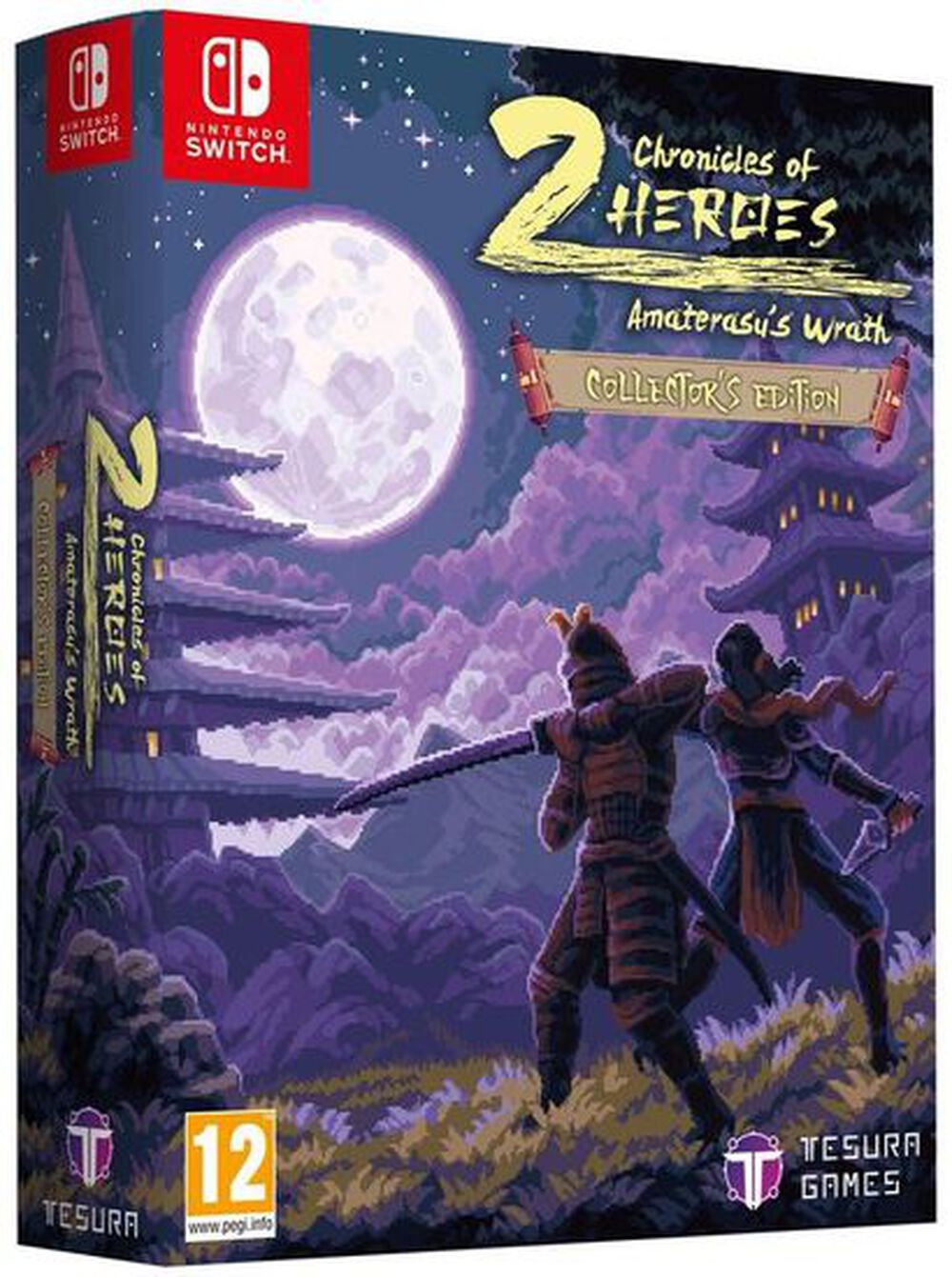 Pochette avant du jeu Chronicles Of 2 Heroes Amaterasu's Wrath Collector SWITCH
