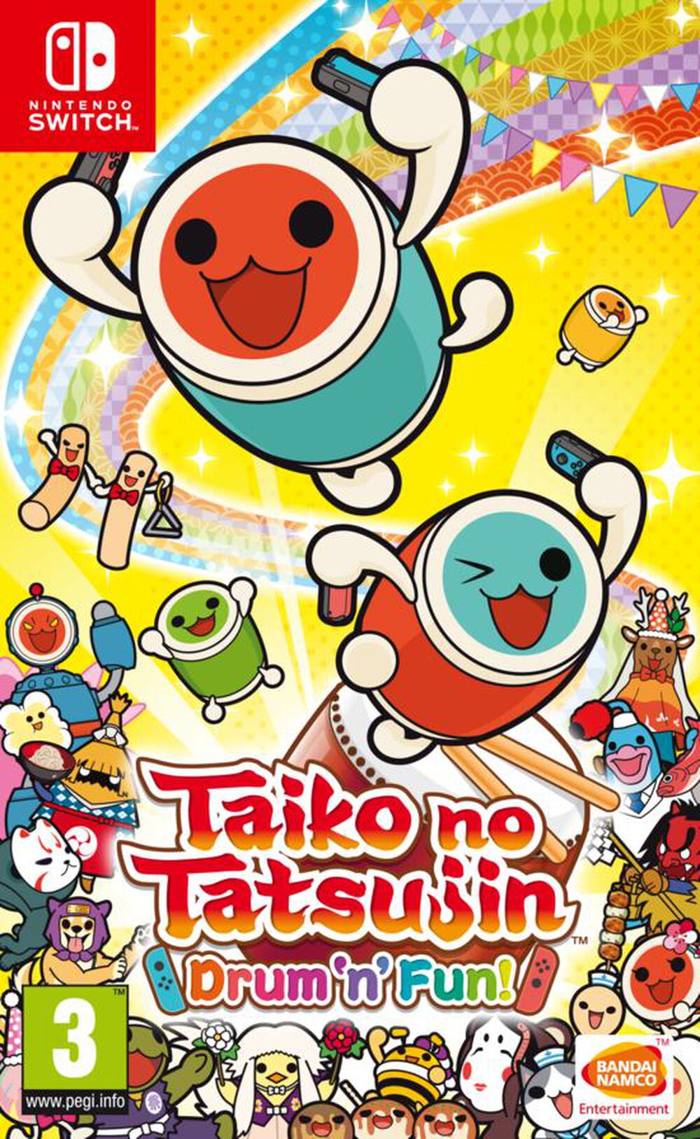 Taiko No Tatsujin Drum'n'fun - Occasion SWITCH