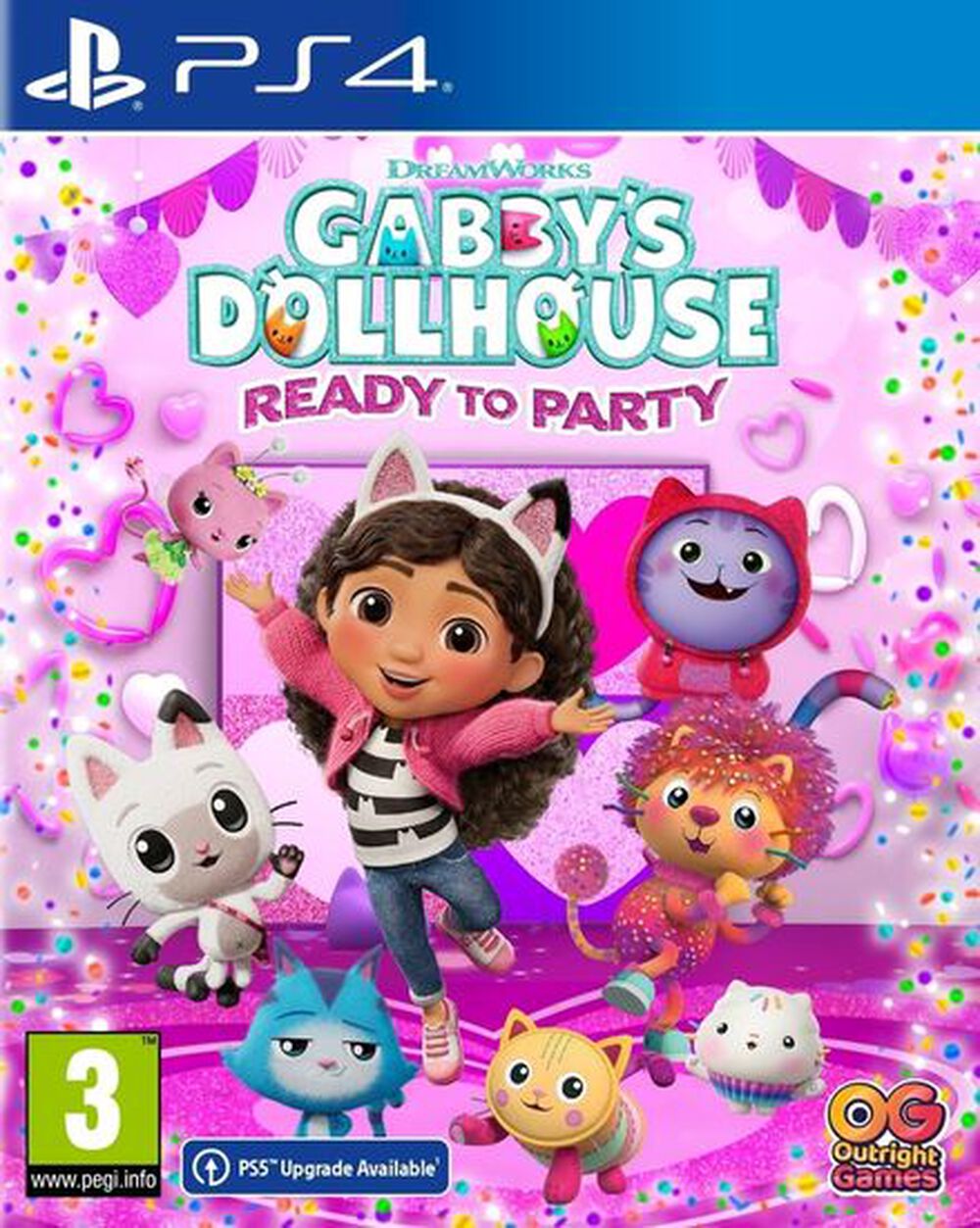 Pochette avant du jeu Gabby's Dollhouse Ready To Party PS4