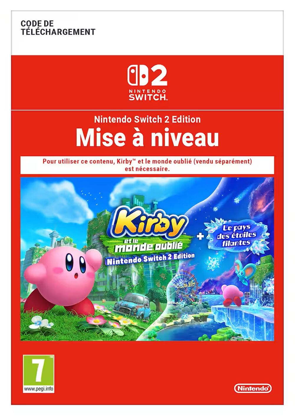 Kirby+Et+Le+Monde+Oublie+-+Mise+à+Niveau+Nintendo+Switch+2+Edition+++Le+Pays+Des