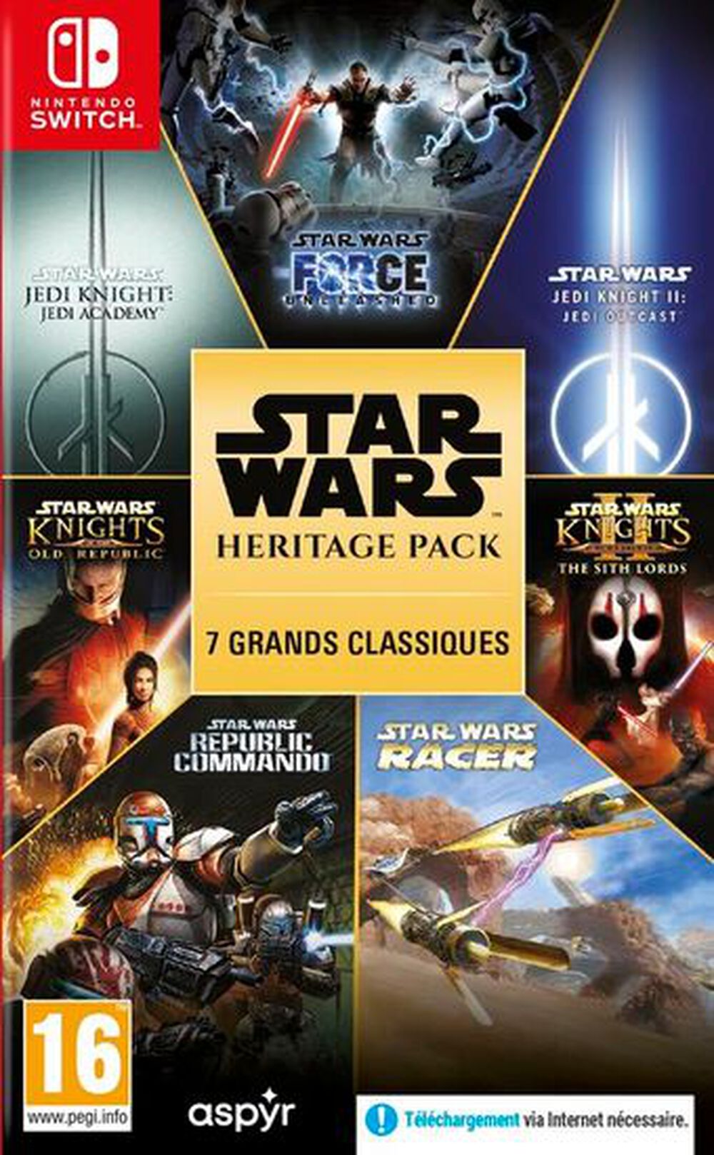 Star Wars Heritage (7 Jeux En 1) Switch - Occasion SWITCH