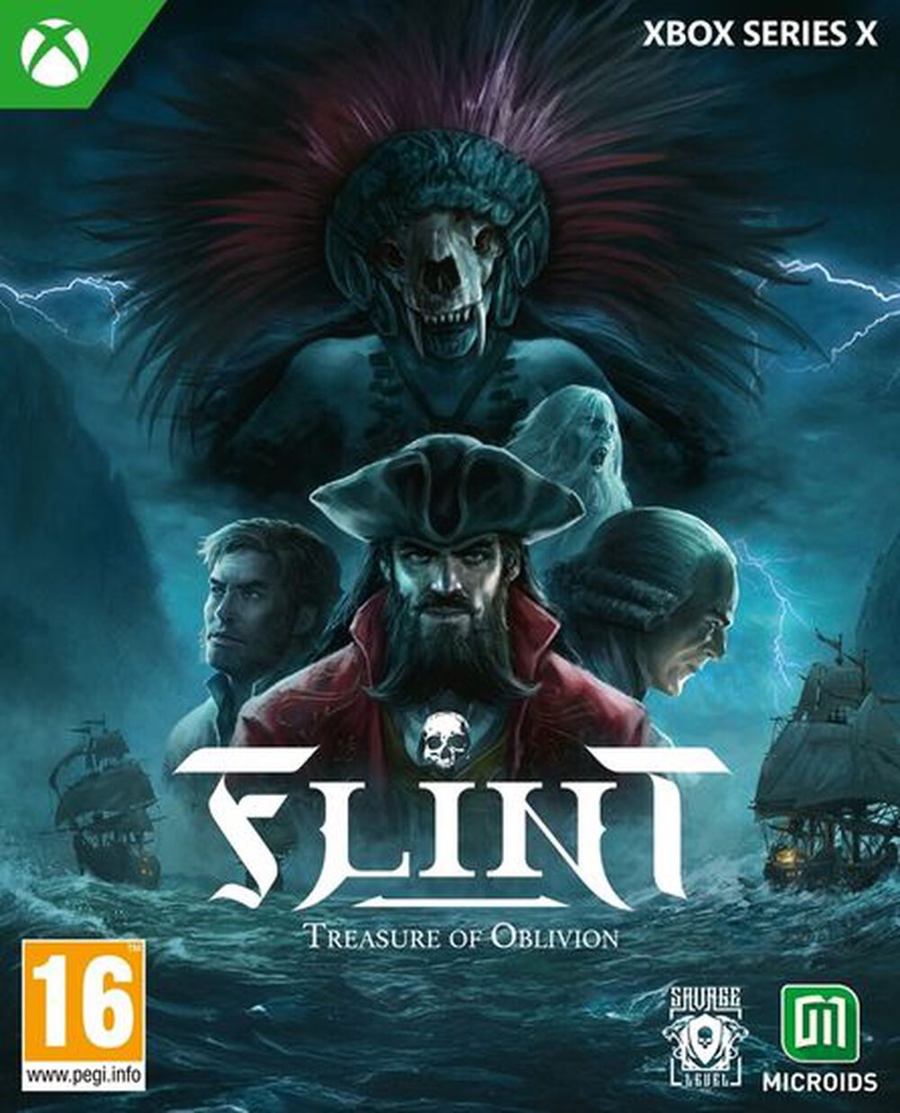 Pochette avant du jeu Flint : Treasure of Oblivion Xbox Series X